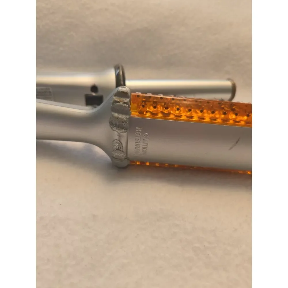InStyler The Rotating Iron Silver Straightener Curler IS1001.1-19 1